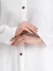 Белый костюм женский летний двойка рубашка шорты / женский костюм / костюм летний