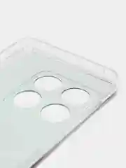 Угольный силиконовый чехол на OnePlus 10 Pro 5G / Ван Плас 10 Про 5G с рисунком, защита камеры