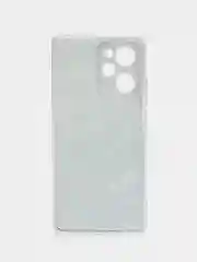 Бирюзовый чехол на Xiaomi Poco X5 Pro 5G / Поко Х5 Про 5G прозрачный, с рисунком, защита камеры