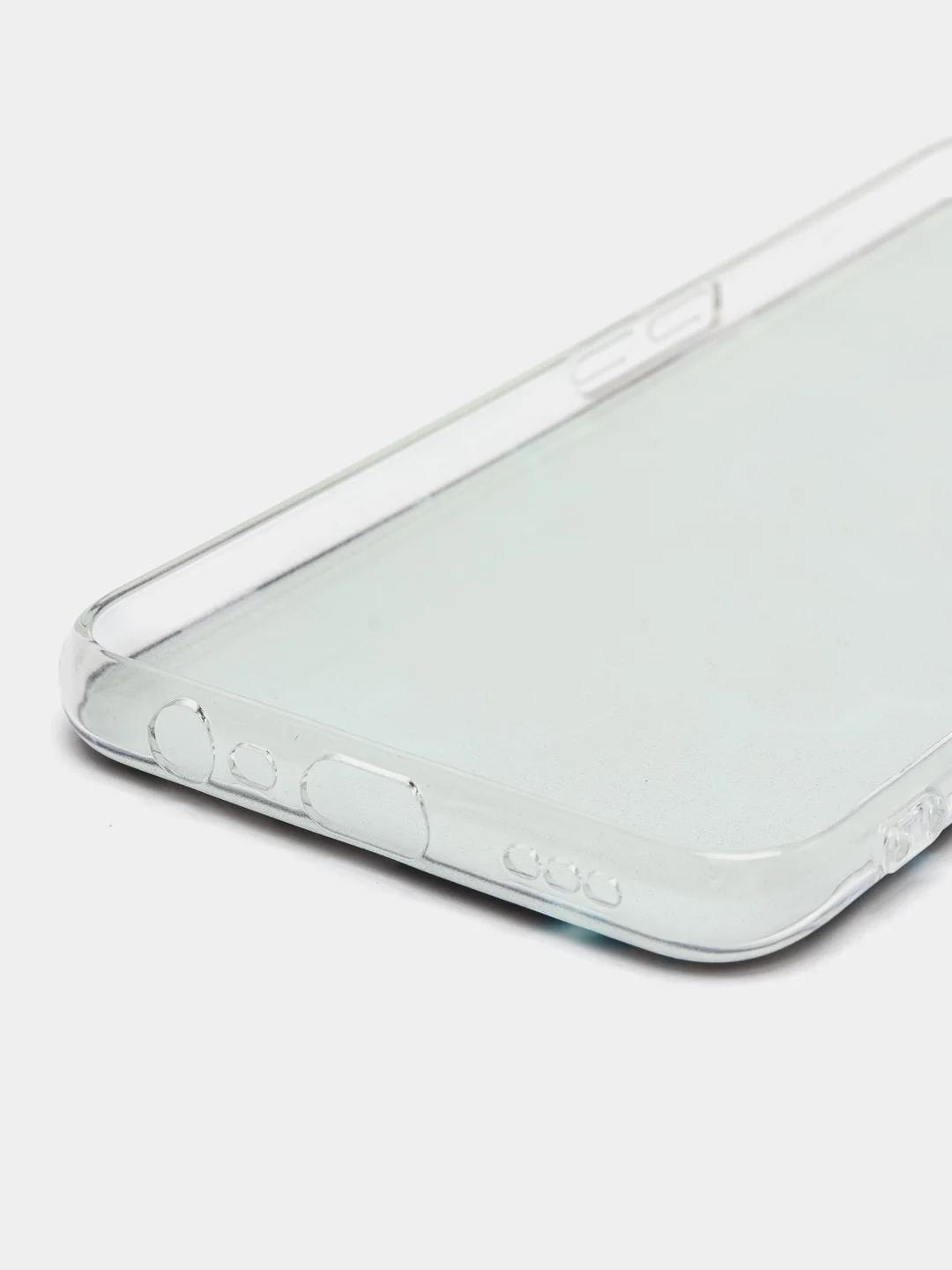Бирюзовый силиконовый чехол на Oppo A5 2020/Оппо A5/A9 2020, прозрачный, с рисунком, защита камеры