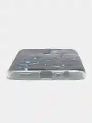 Бирюзовый силиконовый чехол на Oppo A5 2020/Оппо A5/A9 2020, прозрачный, с рисунком, защита камеры