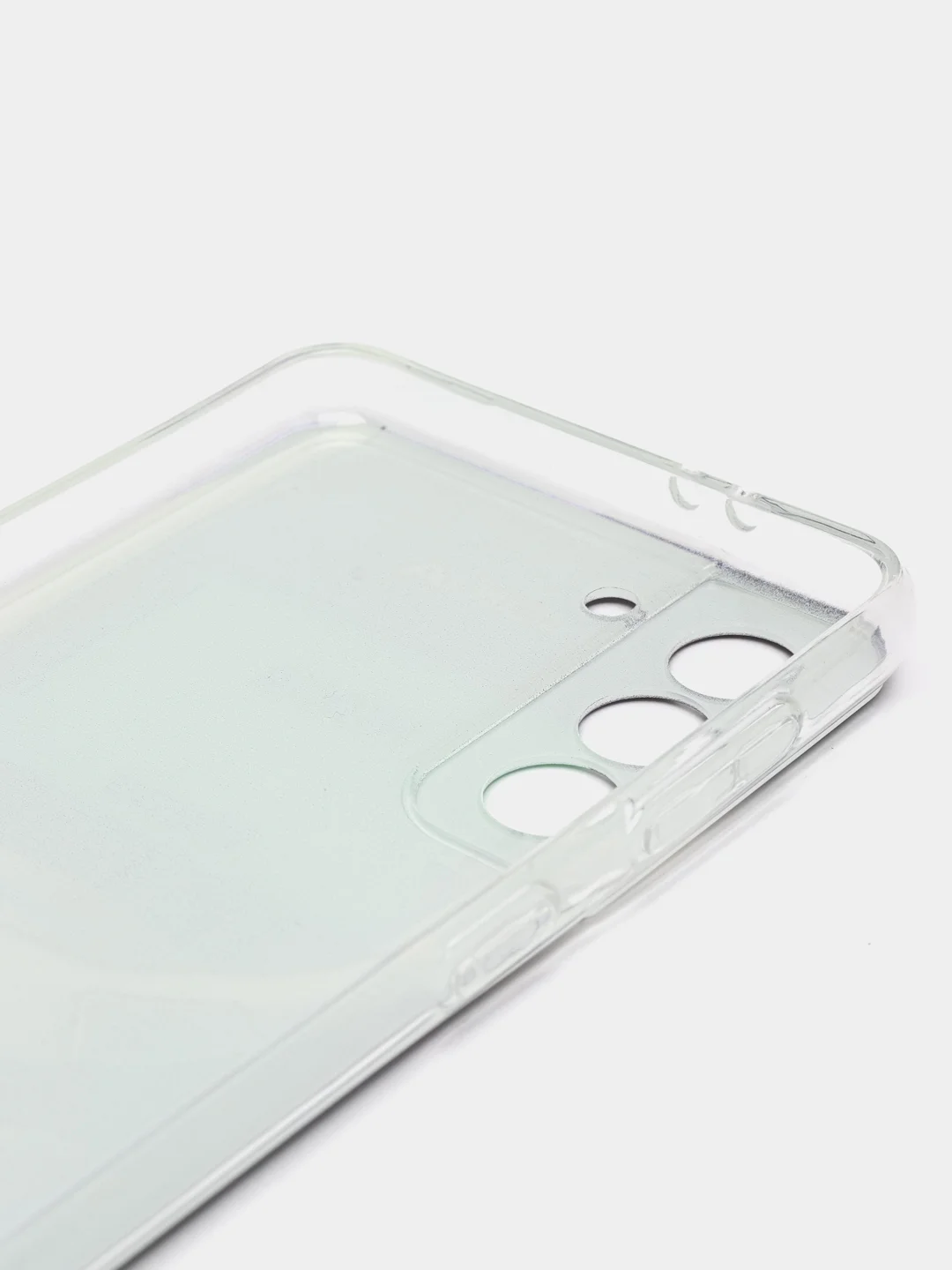 Угольный силиконовый чехол на Samsung Galaxy S21 / Самсунг S21 прозрачный с рисунком, защита камеры