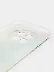 Ледяной силиконовый чехол на Huawei Mate 50/Хуавей Мате 50, прозрачный, с рисунком, защита камеры