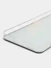 Красный силиконовый чехол на Samsung Galaxy S21 / Самсунг S21 прозрачный с рисунком, защита камеры