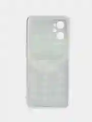 Угольный чехол на Realme 9i/Oppo A96 4G / Реалми 9i/Оппо А96 4G с рисунком, защита камеры