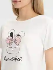 Конфетный пижама женская, с шортами