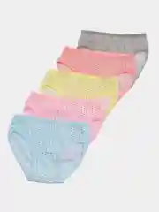 Розовый трусы детские, для девочки, 5 штук