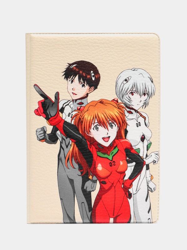 Обложка-чехол на паспорт Евангелион, Neon Genesis Evangelion