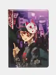 Обложка-чехол на паспорт Клинок рассекающий демонов, Kimetsu no Yaiba