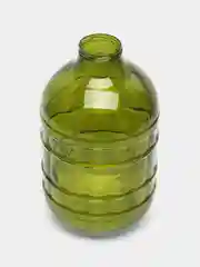 Банка стеклянная NiNaGlass "Ламели" 10 л. Зеленая