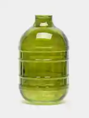 Банка стеклянная NiNaGlass "Ламели" 10 л. Зеленая