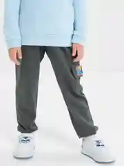 Зелёный хаки спортивные штаны, детские