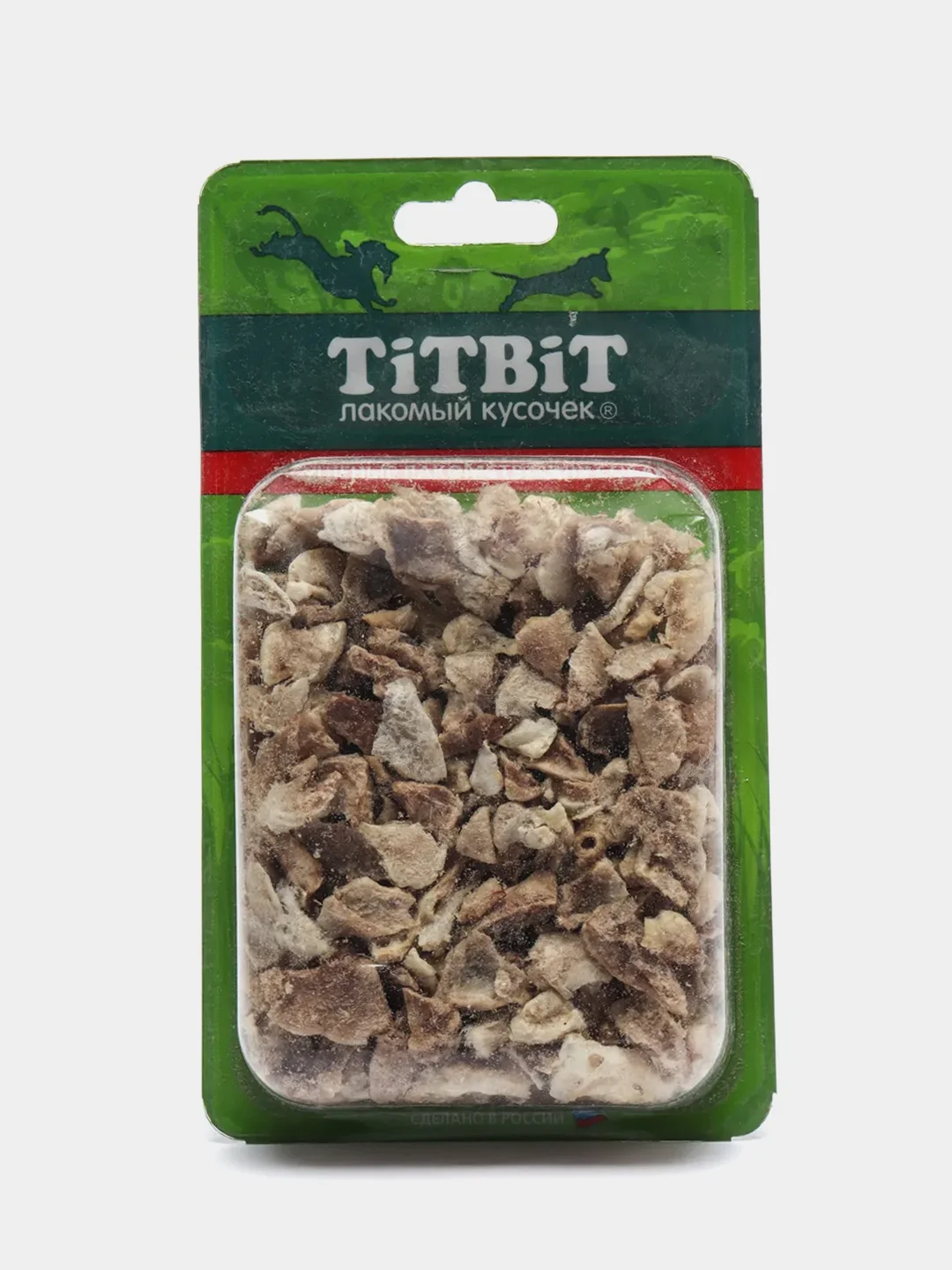 Лакомство для дрессуры собак TiTBiT "Легкое говяжье", Б2-M, 10 г