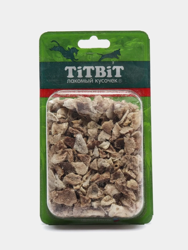 Лакомство для дрессуры собак TiTBiT "Легкое говяжье", Б2-M, 10 г