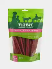 Лакомство Titbit Колбаски Кальяри, для собак всех пород, 350 г