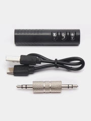 Wireless Блютуз адаптер для авто, bluetooth aux в машину, аукс музыки