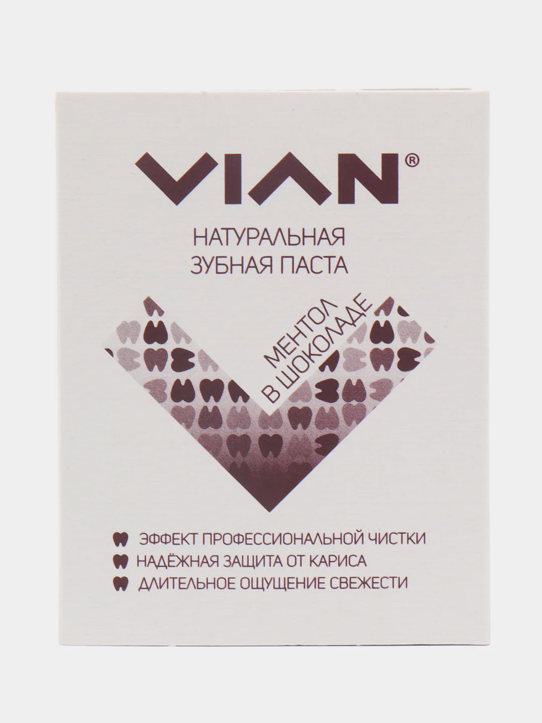Зубная, концентрированная паста Vian "Ментол в шоколаде", 25 г