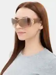 Золотой очки женские солнцезащитные