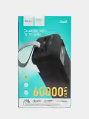 Угольный внешний аккумулятор HOCO 60000mAh /50000mAh /40000mAh /30000mAh Fast Charge Power Bank 22W