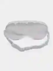Белый маска для сна на глаза плюшевая, мягкая