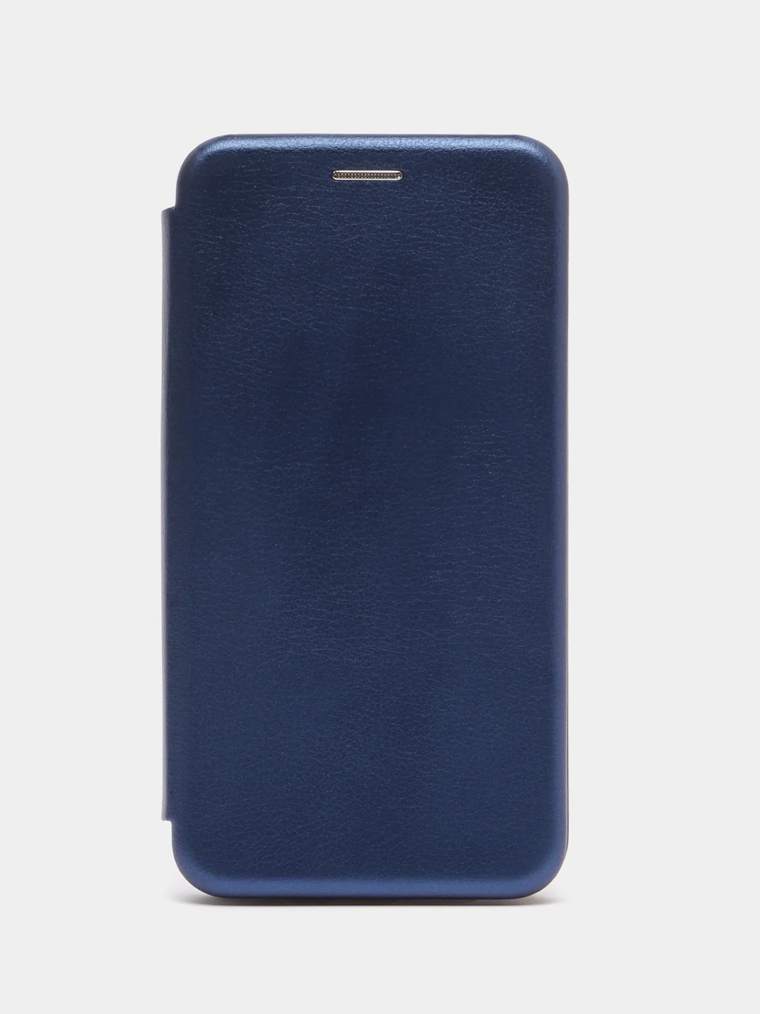 Синий чехол-книжка для iPhone 13, экокожа