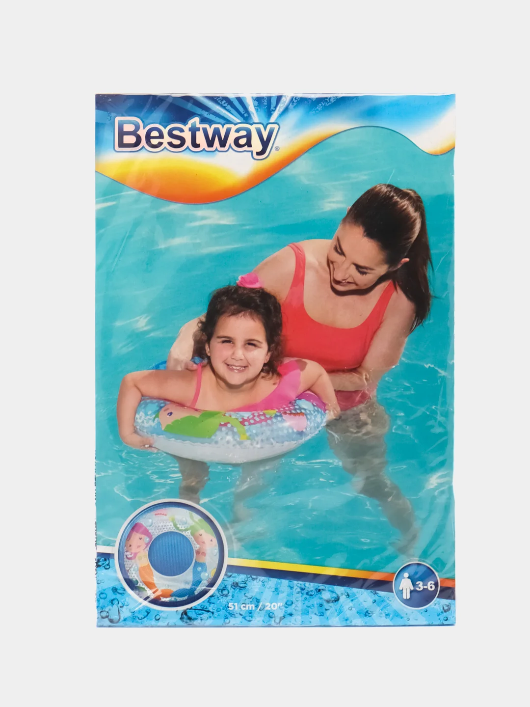 Круг для плавания "Морские животные" 51 см, Bestway