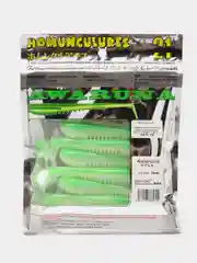 Зеленый силиконовая приманка, виброхвост Pontoon 21 Homunculures Awaruna