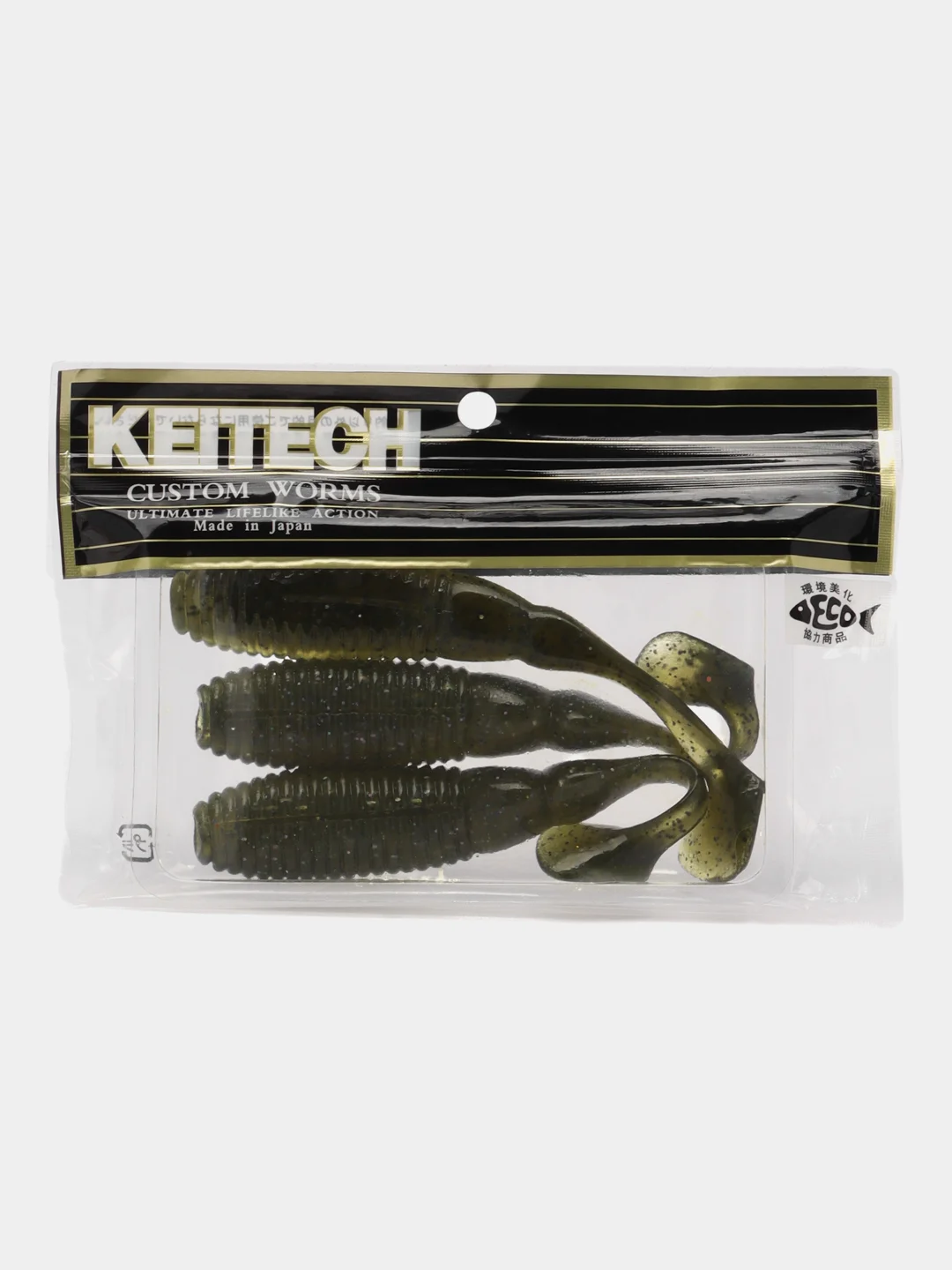 Оливковый силиконовая приманка Keitech Mr.Greedy