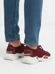 Бордовый кроссовки мужские