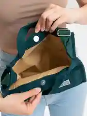 Зеленый сумка шоппер