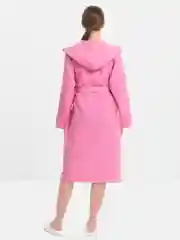 Халат женский с капюшоном, вафельный, Lilians