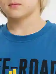 Синий меланж футболка для мальчика, детская футболка, цветная футболка