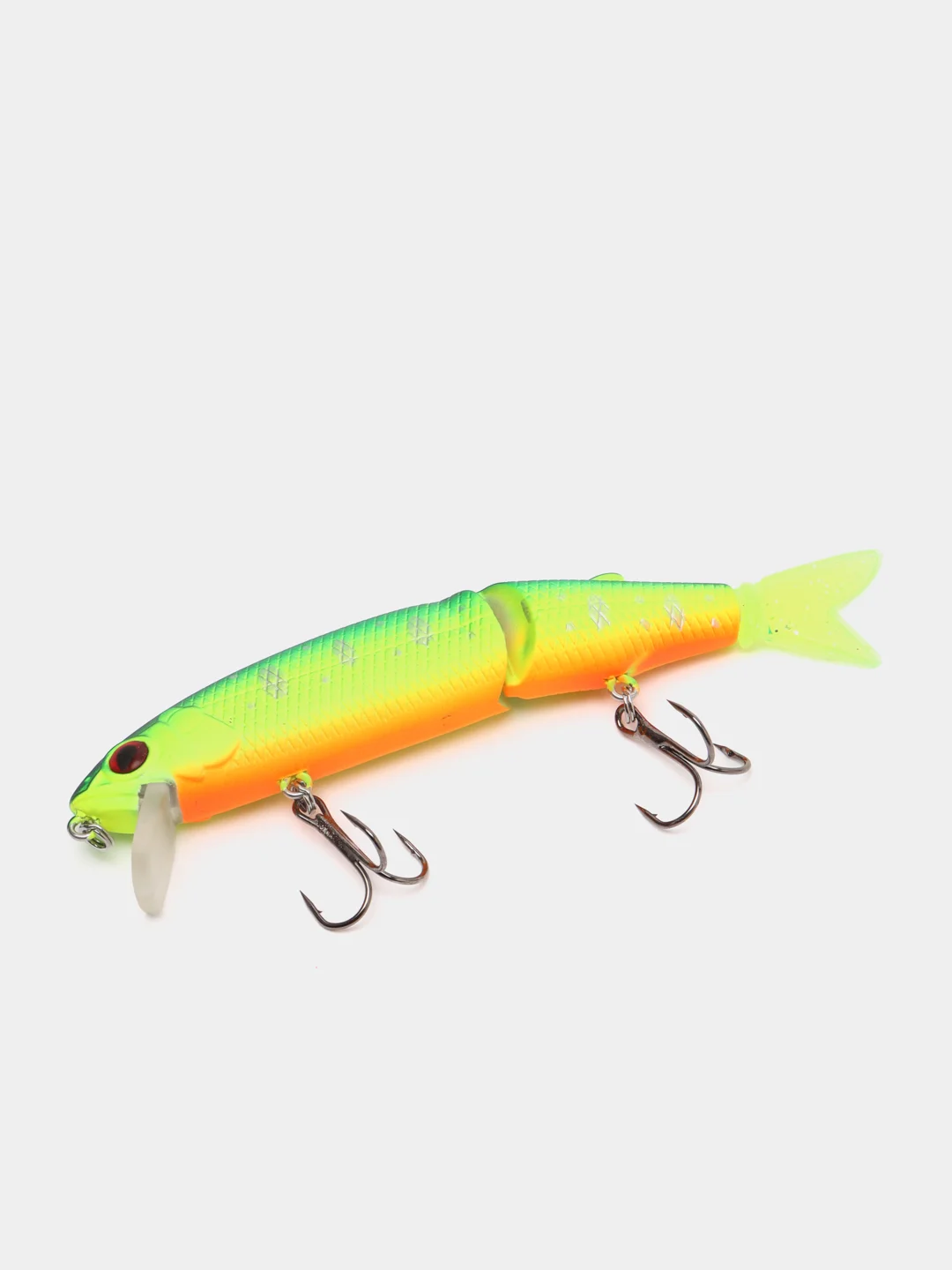Лайм воблер Magallon Jointed Walking Dog Suspend Minnow