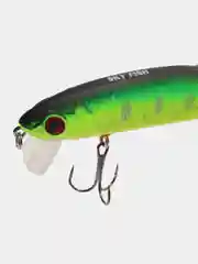 Лайм воблер Magallon Jointed Walking Dog Suspend Minnow