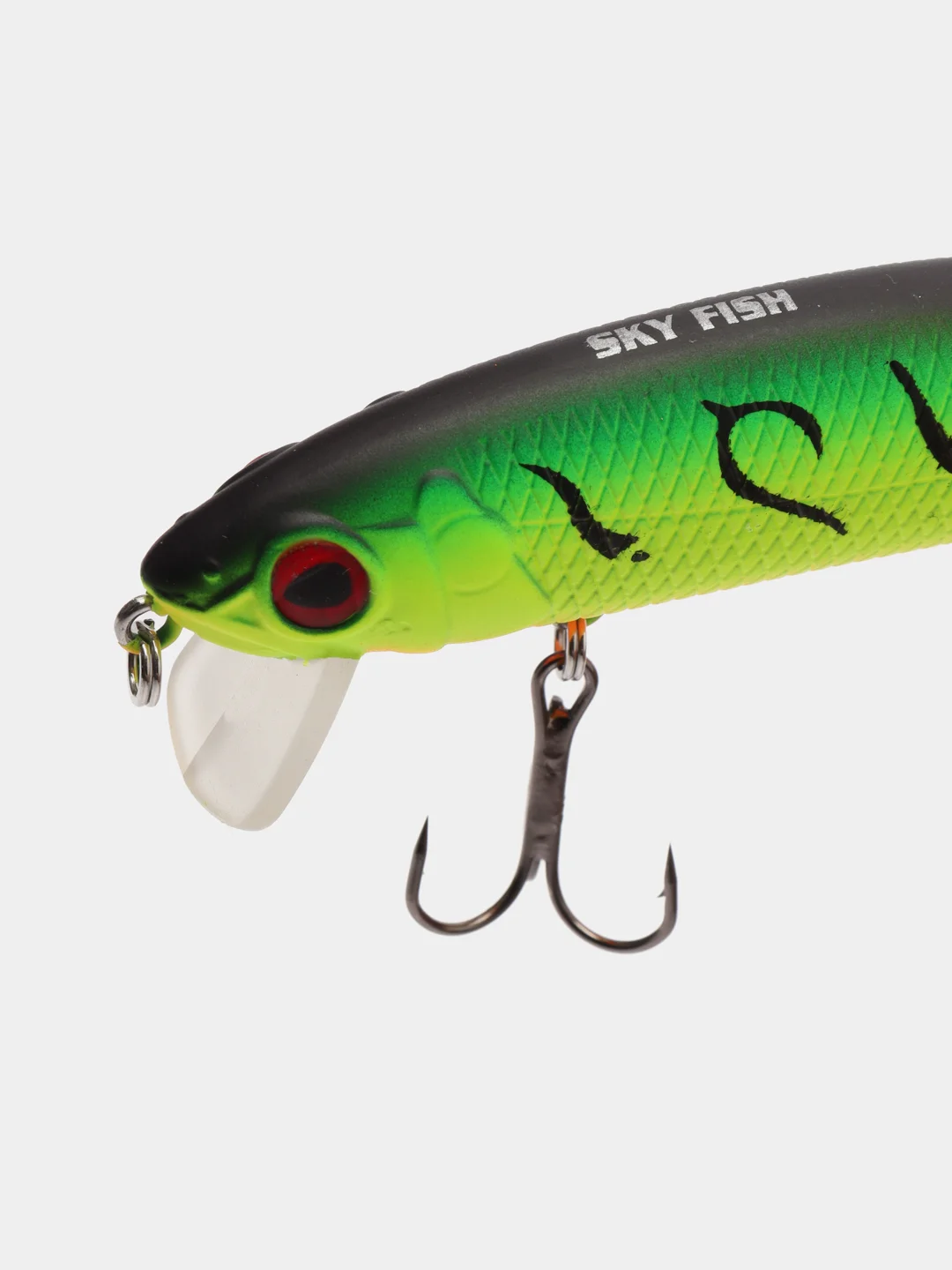 Зеленый воблер Magallon Jointed Walking Dog Suspend Minnow