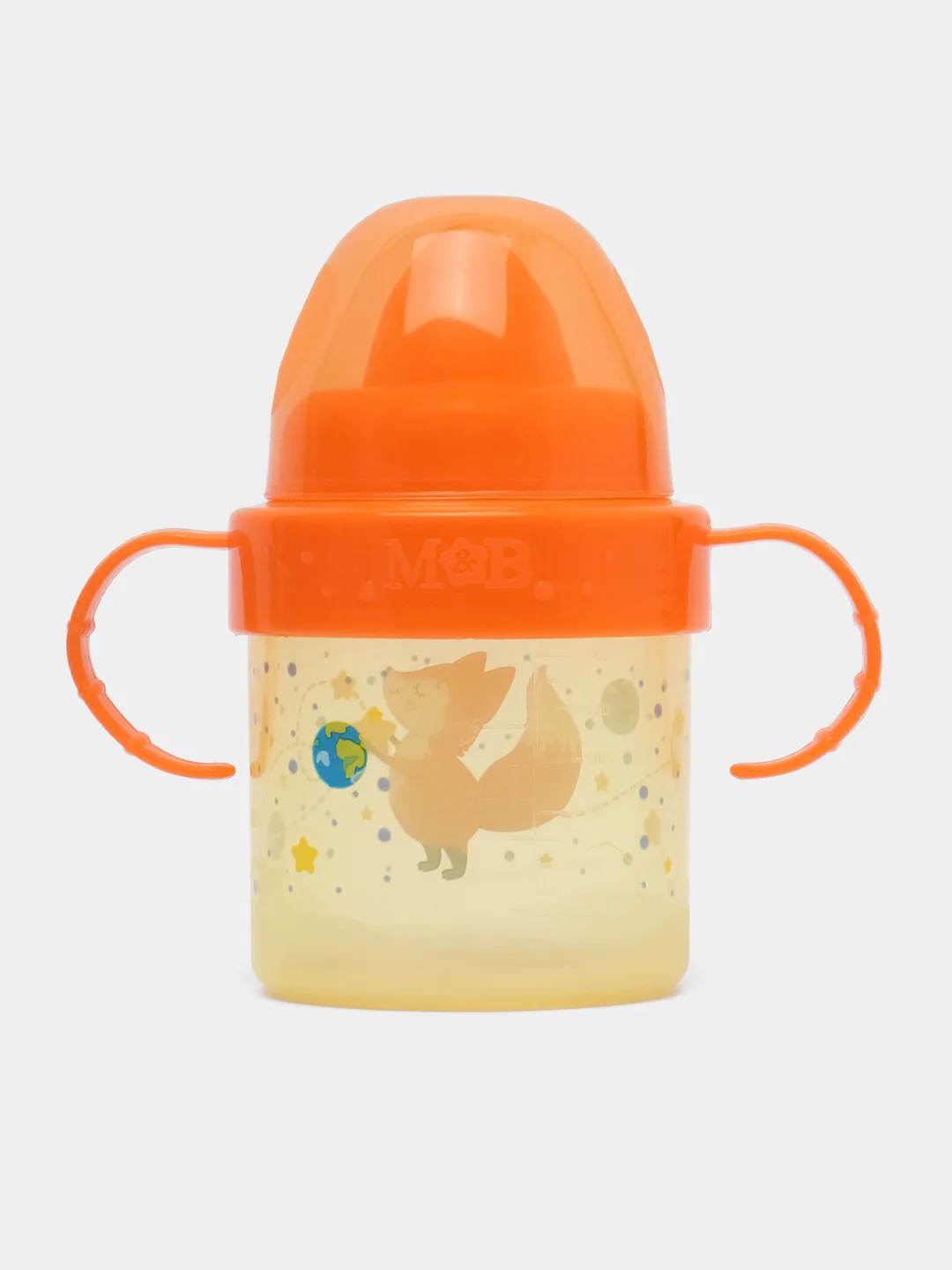 Горчичный поильник детский Mum&Baby Basic, c твердым носиком, 150 мл