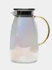 Лавандовый стеклянный жаропрочный кувшин, 1800 мл