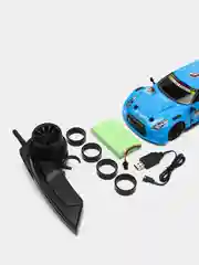 Машина радиоуправляемая Nissan GT-R, Дрифт машинка, со световыми эффектами, 1:16