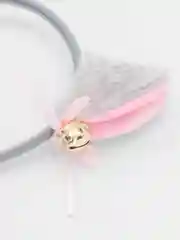 Серый ободок с ушками, кошачьи ушки