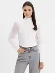Белый рубашка женская