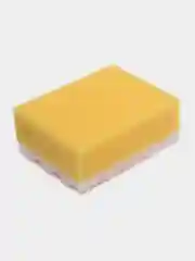 Желтый губка для тела массажная, поролон эластичный
