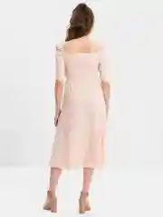 Кремовый платье женское, летнее