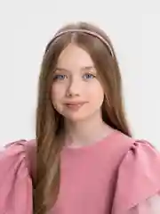 Розовый ободок для волос . Чёрный ободок. Летний яркий пластиковый ободок для волос