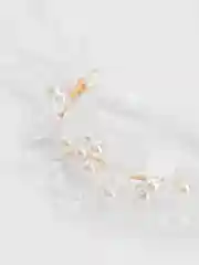 Белый браслет из жемчуга
