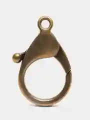 Бежевый карабины металлические, 2 шт