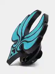 Бирюзовый значок Genshin Impact