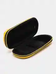 Желтый пенал школьный 3d машинка