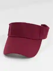 Бордовый кепка-козырек
