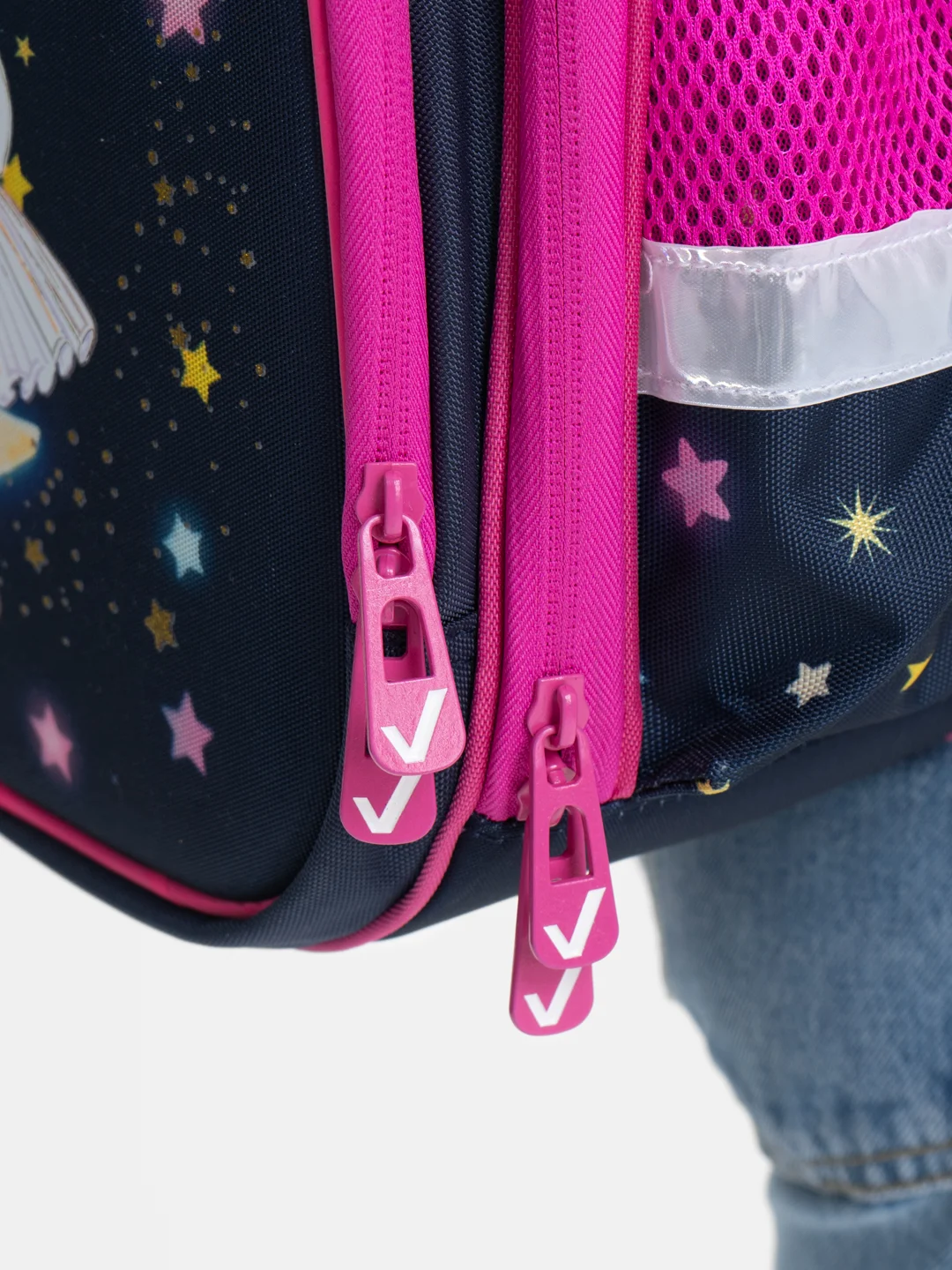 Рюкзак школьный для девочки Brauberg Kids Standard, 2 отделения, Moon girl, 271387