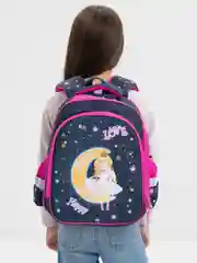 Рюкзак школьный для девочки Brauberg Kids Standard, 2 отделения, Moon girl, 271387